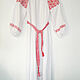 Russian embroidered dress 'miloslava'. People\\\'s shirts. KubanLad. My Livemaster. Фото №4