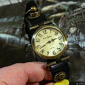 Часы наручные "Black Bronze Watch" кварц