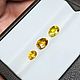 Желтый природный сапфир. 0,44ct, 0,90ct. Кабошоны. Астрологический подбор камней. Ярмарка Мастеров.  Фото №5