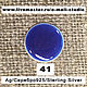 Enamel transparent Kyanite Blue No.41 Dulevo, Accessories for jewelry, St. Petersburg,  Фото №1