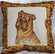 "Sharpay dog" Decorative pillow with a portrait by the photo. Pictures. Handmade studio - Anna Aleskovskaya. Online shopping on My Livemaster.  Фото №2