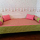 Bedspread in pink plaid with pillows for the nursery. Blankets. Designer-Mart (designer-mart). My Livemaster. Фото №4