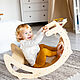  детская многофункциональная качалка 6 в 1. Мебель для детской. SkandiBober. Ярмарка Мастеров.  Фото №4