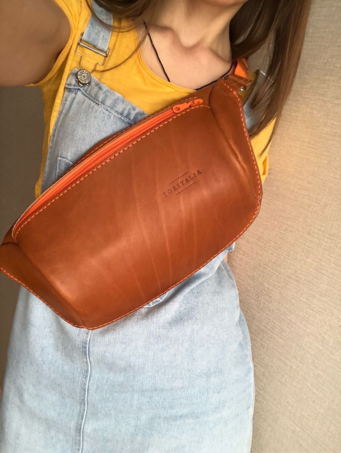 Поясная сумка: Сумка Банан, на плечо/ на грудь/ на спину на заказ в ...