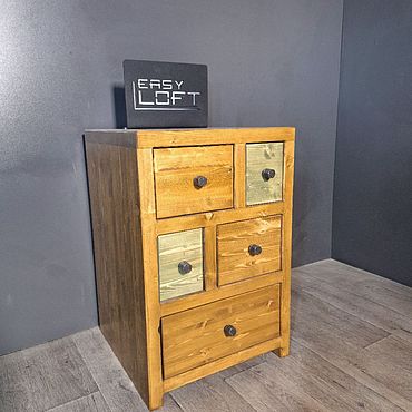 Комод в стиле лофт, массив сосны. EasyLOFT - мебель лофт по вашим размерам. Мебель ручной работы - Ярмарка Мастеров Мебель ручной работы. Ярмарка Мастеров - ручная работа Комод в стиле лофт, массив сосны. Handmade.