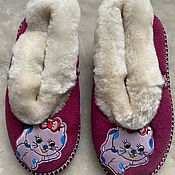 Одежда детская handmade. Livemaster - original item Baby sheepskin Slippers 31-32. Handmade.