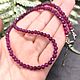 Beads natural stone ruby cut. Beads2. naturalkavni. My Livemaster. Фото №6