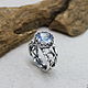 Antique Engagement Ring Rings For Women Rings For Men Blue Topaz. Rings. ArtBijou. My Livemaster. Фото №6