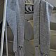 Scarf stole with fringe. Shawls. Olga Lado. My Livemaster. Фото №5