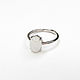 Silver Moonstone Ring, stylish adult ring. Rings. Irina Moro. My Livemaster. Фото №6
