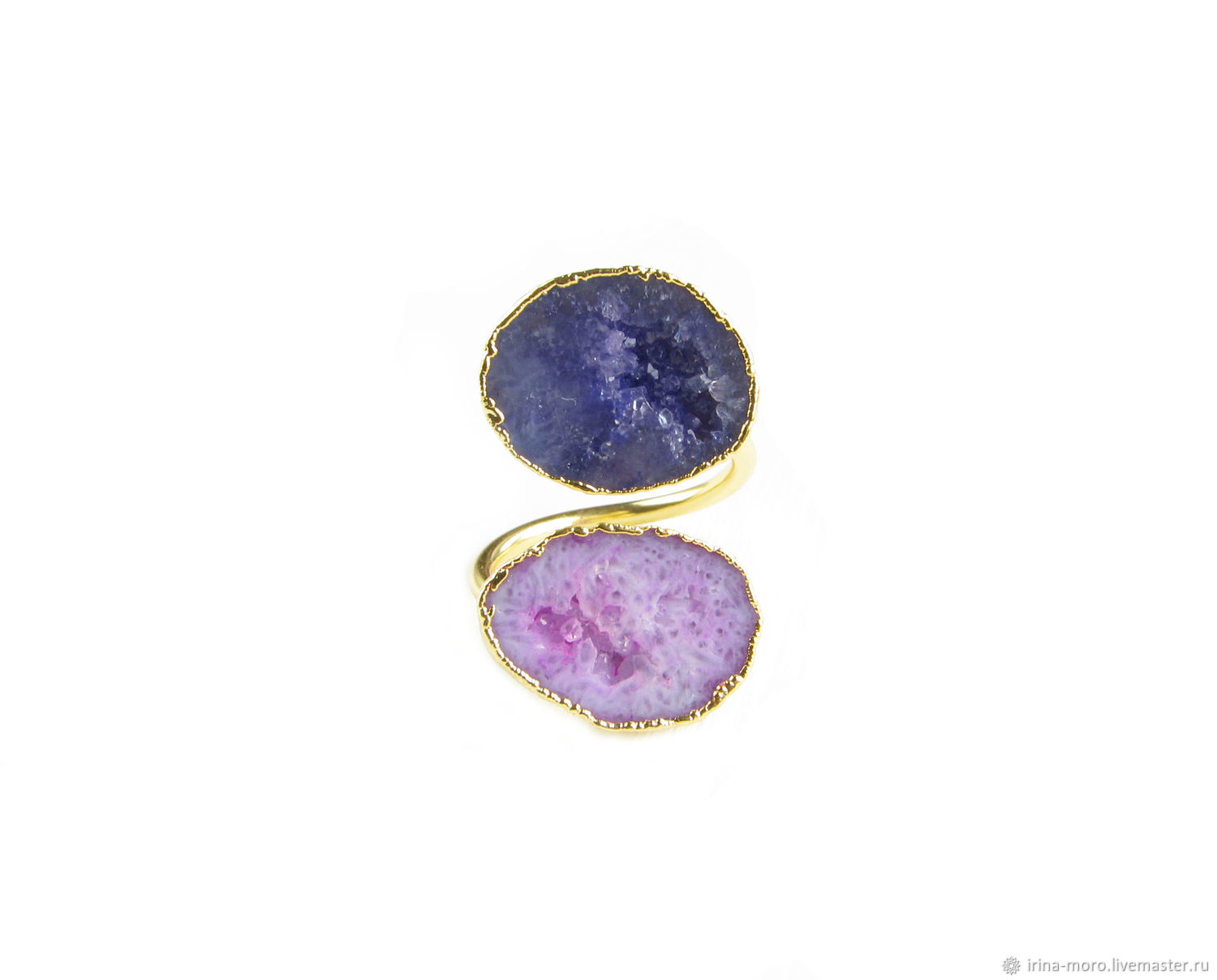Quartz Ring, Lilac ring, Purple ring 2022, Rings, Moscow,  Фото №1