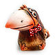 Ceramic figurine 'Raven Karych'. Figurine. aboka. Online shopping on My Livemaster.  Фото №2