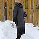 Coat Cold wind half-wool handmade. Coats. Knitted clothes (seamewlarisa). My Livemaster. Фото №6