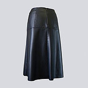 Одежда handmade. Livemaster - original item The skirt of eco-leather. Handmade.