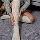 Knee SOCKS KNITTED DOWNY THIN. Knee. KOZAmoDA (kozamoda) (kozamoda). My Livemaster. Фото №6