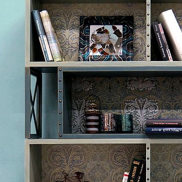 Для дома и интерьера ручной работы. Ярмарка Мастеров - ручная работа Напольный стеллаж-витрина из массива "Толедо". Handmade.