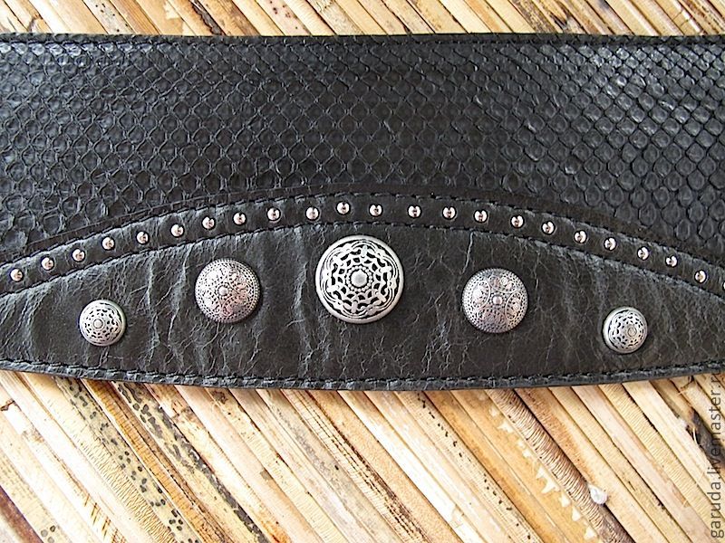 Belt leather 'Arc', Belt, Mytishchi,  Фото №1