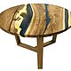 Round table 'River'. Tables. Drevodesign (DrevoDesign). Online shopping on My Livemaster.  Фото №2