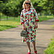 Order Dress shirt made of cotton 'a Beautiful summer'. Olga Lado. Livemaster. . Dresses Фото №3