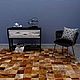 Заказать  ковёр ручной работы из шкур коровы. luxury-patchwork. Ярмарка Мастеров. . Ковры для дома Фото №3