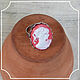 Кольцо с камеей Девушка фон розовый под серебро 18х25, Украшения субкультур, Смоленск,  Фото №1