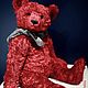 Red bear Pascal. Teddy Bears. Milaniya Dolls (milaniyadolls). Online shopping on My Livemaster.  Фото №2