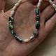Ожерелье из бирюзы и белых кораллов. Колье. Van-Zaam jewelry. Ярмарка Мастеров.  Фото №6
