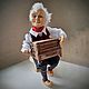 Интерьерная кукла папа Карло. Интерьерная кукла. unique_artdolls. Ярмарка Мастеров.  Фото №5
