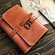 Обложка на скетчбук. Обложки. Vintage Leather. Интернет-магазин Ярмарка Мастеров.  Фото №2