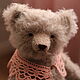 Мишка Настасья. Мишки Тедди. Елена Перминова (elenaperminovabears). Ярмарка Мастеров.  Фото №4