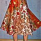 Skirt Maxi pavlogoradsky shawls 1 (cotton). Skirts. NicoLeTTe. My Livemaster. Фото №6