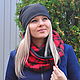 Hat, beanie and Snood 'Meet autumn brighter', Headwear Sets, Moscow,  Фото №1
