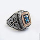 Order Ring 'Gift of the Magi' KSZ 019. Persian (persianjewelry) (persianjewelry). Livemaster. . Signet Ring Фото №3