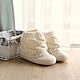 Заказать Угги домашние Slippers, войлочные тапочки с гетрами, сапожки домашние. Твой уютный мир. Ярмарка Мастеров. . Тапочки Фото №3