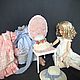 Order Great set: Arina doll, high chair, dresses, hats. Darling. Livemaster. . Interior doll Фото №3