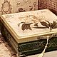 Шкатулка для украшений большая, шкатулка подарок. Шкатулки. Студия декора 'Нота стиля'. Ярмарка Мастеров.  Фото №5