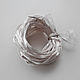 Raffia Japan, Pink-gray color, 1 meter, Raffia, Istra,  Фото №1