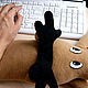 New Year Gift - Deer Toy Pillow for Keyboard. Christmas gifts. Lara (EnigmaStyle). My Livemaster. Фото №5