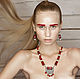 Set with a coral 'Red sea', Necklace, Irkutsk,  Фото №1
