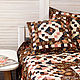 Order Patchwork set OF WALKING IN THE GARDEN patchwork quilt. loved patchwork. Livemaster. . Bedspreads Фото №3