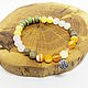A bracelet with gems and a medallion. Bead bracelet. Selberiya shop. My Livemaster. Фото №4