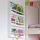  Shelf-rack made of wood. Consoles. valleywood. Online shopping on My Livemaster.  Фото №2