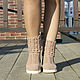 Summer boots-transformers ' Kristina'. High Boots. KnittedBoots. Online shopping on My Livemaster.  Фото №2