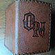 Заказать Обложка кожаная O&N. Татьяна Ермилова (ExVlata). Ярмарка Мастеров. . Обложки Фото №3