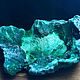 Crystal malachite (crust 60/58/26 mm) Congo, Katanga, Minerals, St. Petersburg,  Фото №1