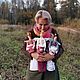 Хранительница ватных дисков и палочек, Декор в стиле Тильда, Новополоцк,  Фото №1