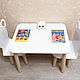 Children's table rectangular, Furniture for a nursery, Novosibirsk,  Фото №1