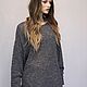  Вязанный свитер паутинка "". Свитеры. Knit_Style. Ярмарка Мастеров.  Фото №15