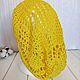 Заказать Шапка-мешок летняя Ананасы. Ирина Кислицына (crochet-irina). Ярмарка Мастеров. . Шапки Фото №3