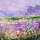 Order 'Lilac haze' oil on canvas. Anji's favourite pictures (anzhela-a). Livemaster. . Pictures Фото №3